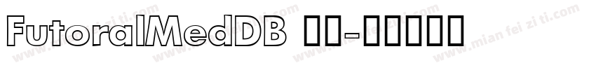 FutoralMedDB 常规字体转换